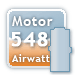 548 Airwatt i sugeffekt